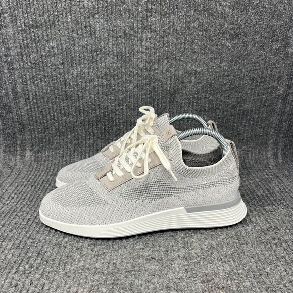 NEW Wolf & Shepherd SupremeKnit Trainer Grey White‎ Athletic Shoes Mens Size 6 main image 8